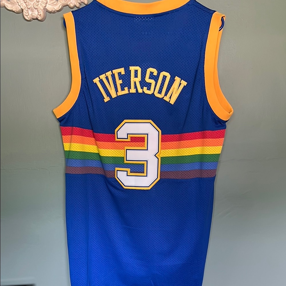 Iverson Nuggets jersey, medium